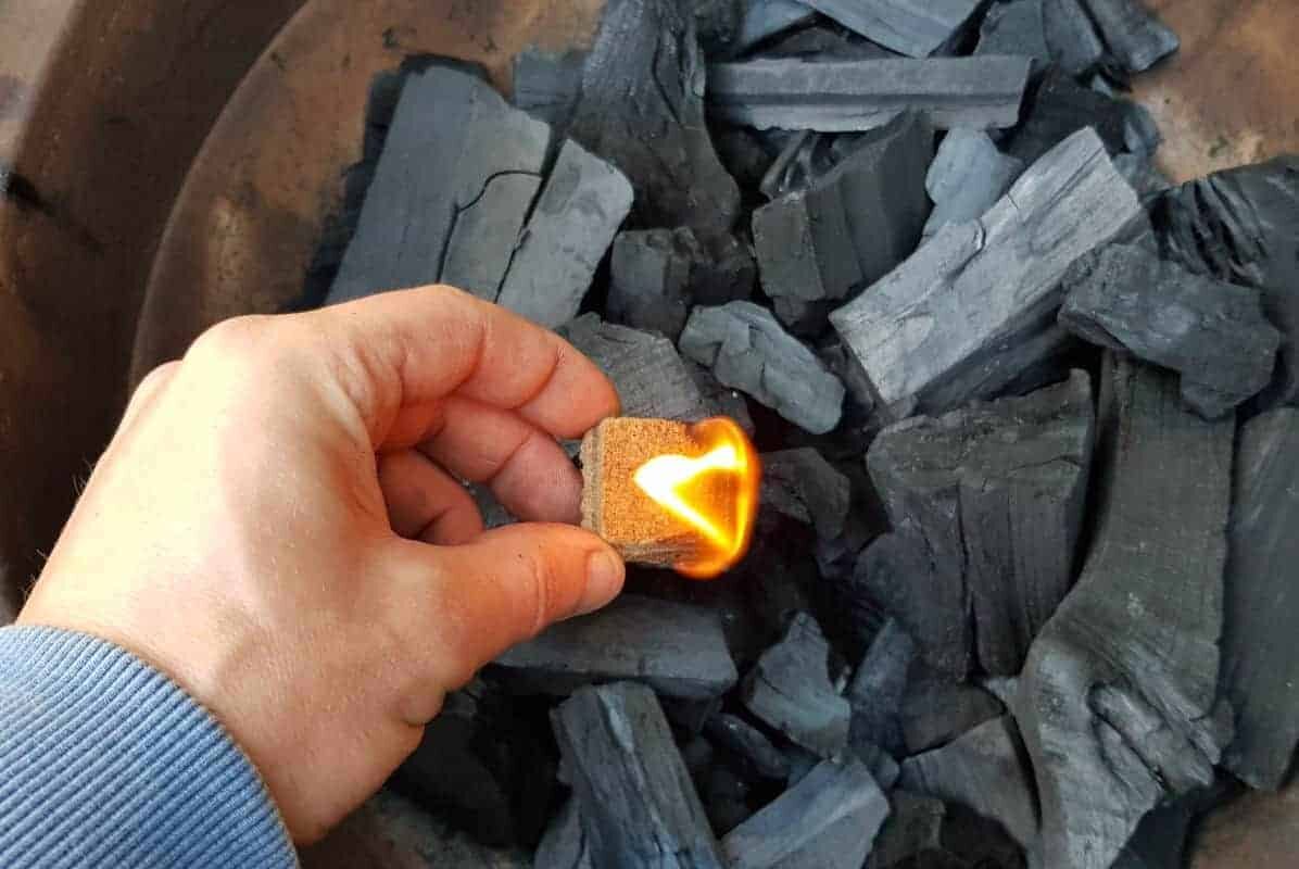 Optændingsblokke af Træuld og Voks – 32 stk. – billede 3