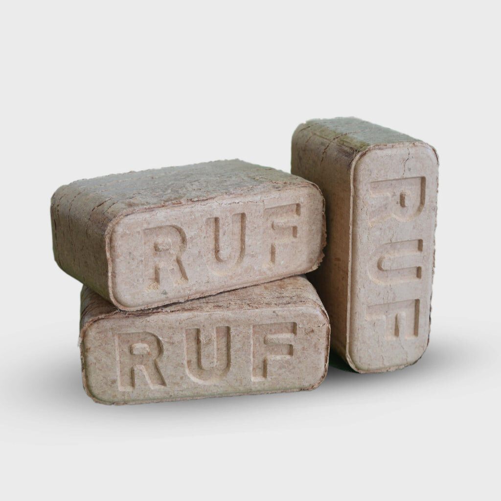 RUF Træbriketter – 10 kg Pakke